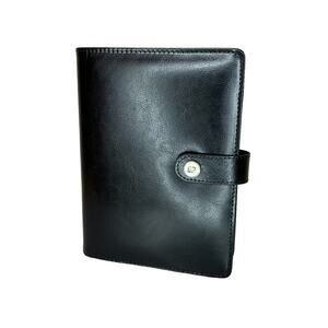 Black Leather Home Office Planner